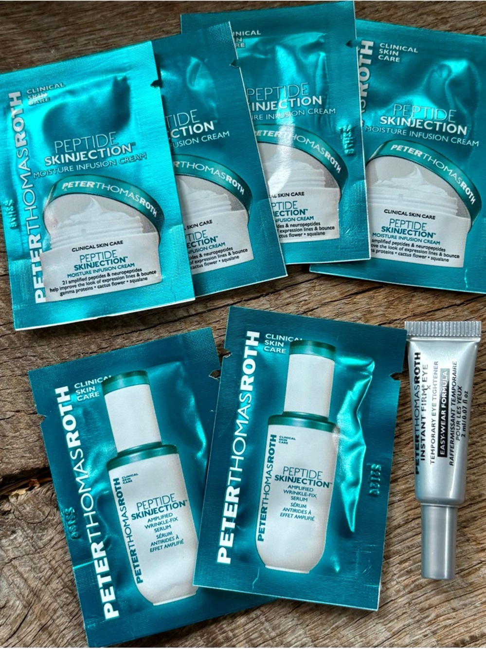 ☀️ 5/25 ☀️ Peter Thomas Roth Sample Set - Eye Cream, Serum and Moisture Cream